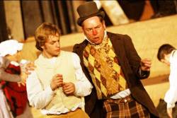 With Tristan Bernays in 'David Copperfield'